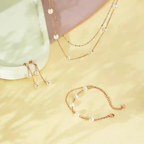 Royal Pearl Jewellery Set