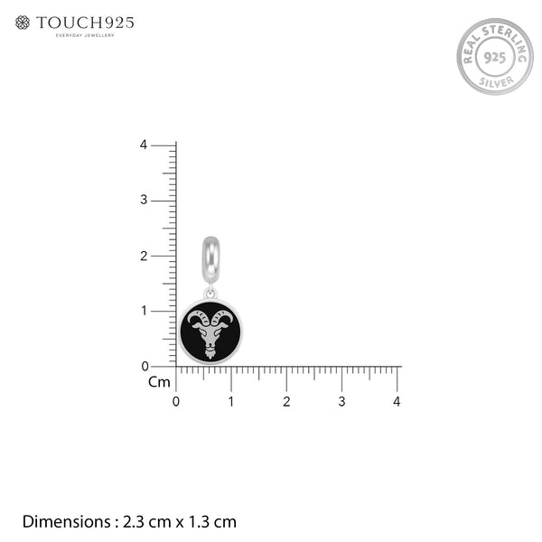 Capricorn Zodiac Pendant