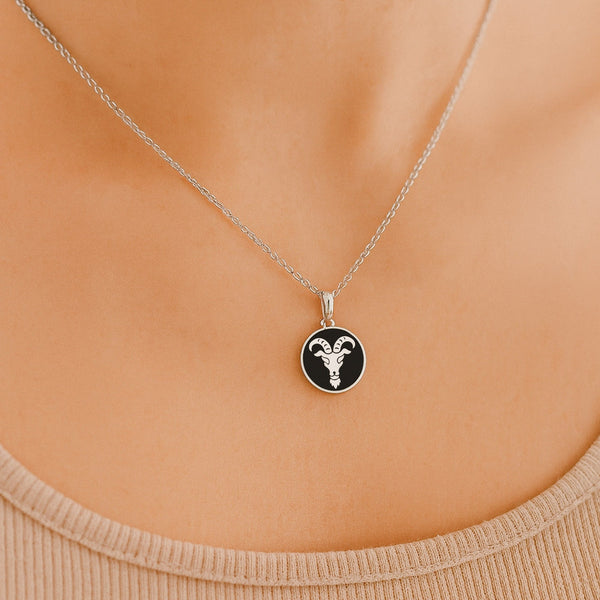 Capricorn Zodiac Pendant