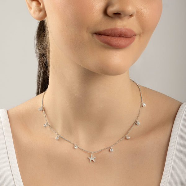 Charm Starfish Necklace