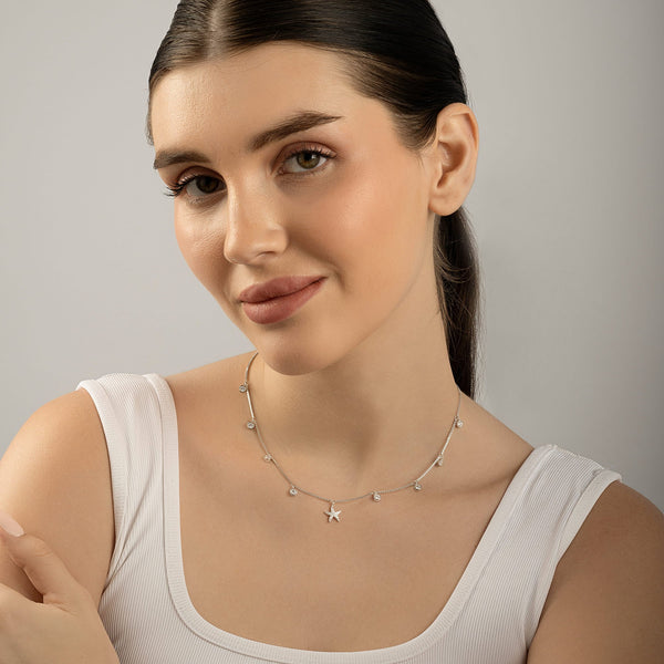 Charm Starfish Necklace