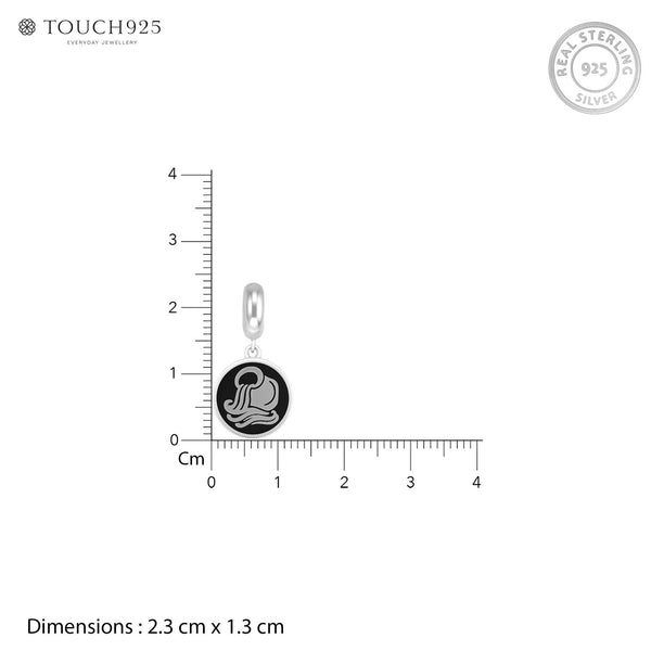 Aquarius Zodiac Pendant