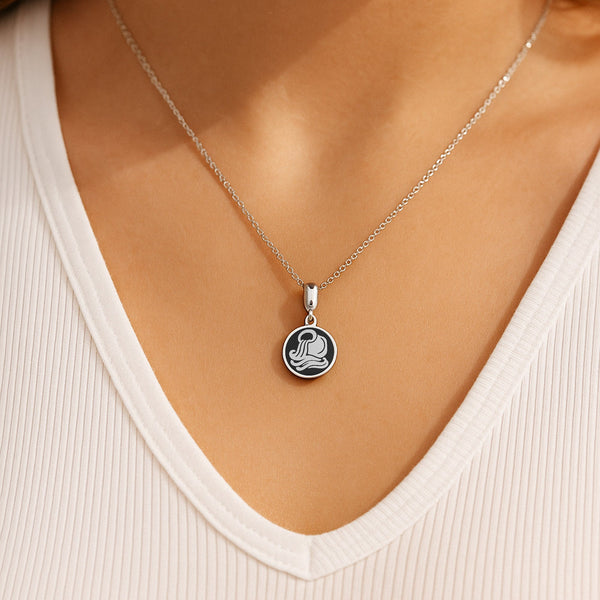 Aquarius Zodiac Pendant