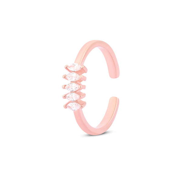 Glint Line Toe Ring