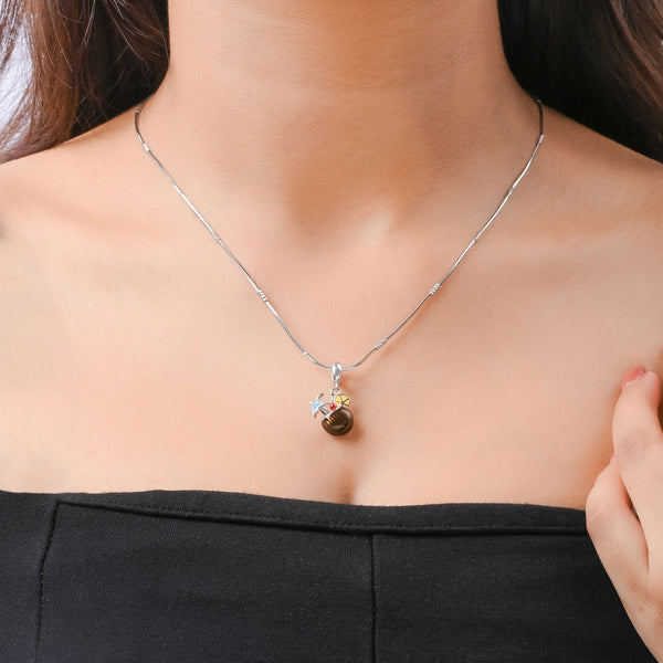 Coconut Drink Pendant