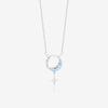 Moon & Star Pendant Necklace