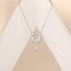 Moon & Star Pendant Necklace