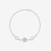Round Dual Circular Anklet