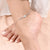 Round Dual Circular Anklet