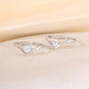 Solitaire CZ Toe Ring
