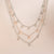 Hexa Charm Silver Necklace