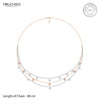 Hexa Charm Silver Necklace