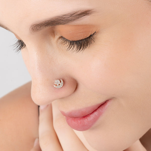 Celestial Duo Nose Pin
