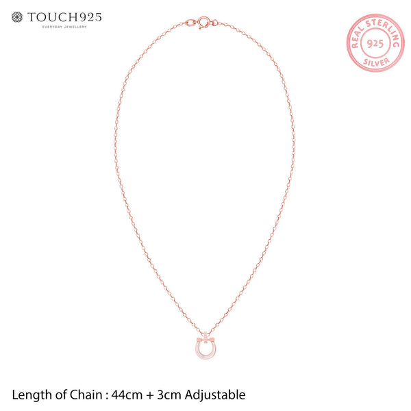 Horseshoe Pendant Necklace