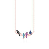 Colorful Bird Charm Necklace