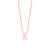 Crystal Solitaire Necklace