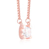 Crystal Solitaire Necklace