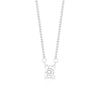 Crystal Solitaire Necklace
