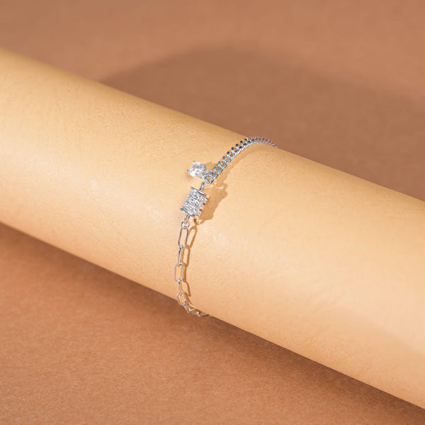 Bonded Heart Bracelet