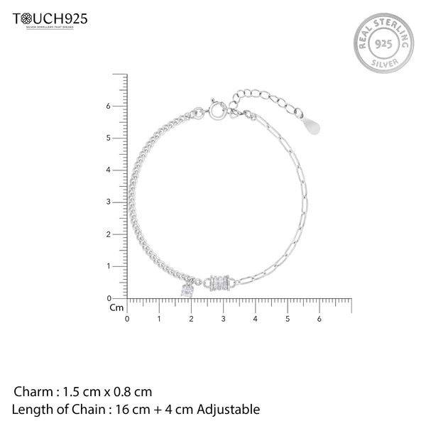 Bonded Heart Bracelet