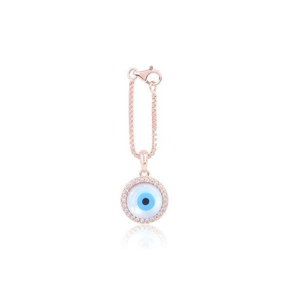 Circular Evil Eye Charm