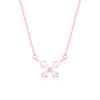 Butterfly CZ Pendant Necklace