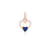 Heart CZ Pendant Set
