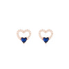 Heart CZ Pendant Set