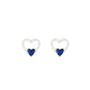 Heart CZ Pendant Set