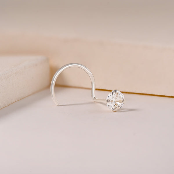 Sparkle Loop Nose Pin
