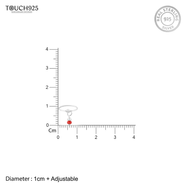 Cherry Drop Nose Ring