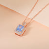 Blue Stone Pendant Necklace
