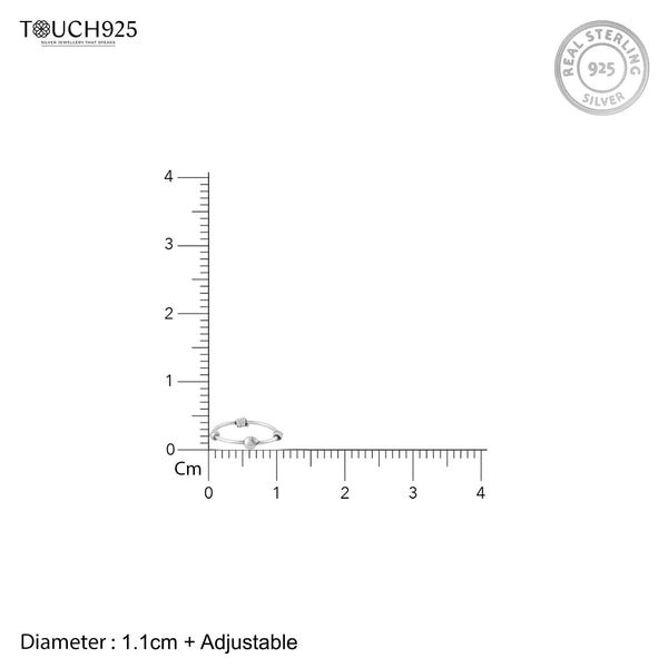 Oxidised Bali Nose Ring