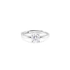 Solitaire Silver Ring