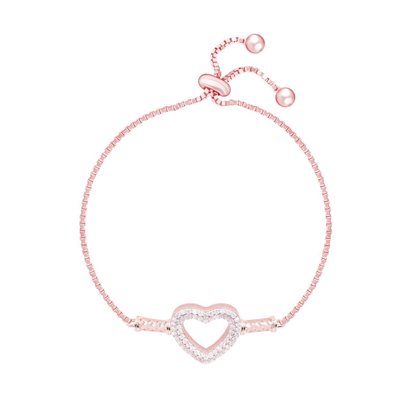 Eternal Heart Adjustable Bracelet