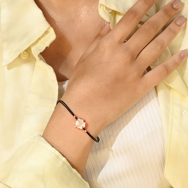 Heart-Shaped Petal Bracelet