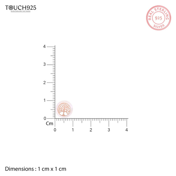 Tree of Life Silver Studs