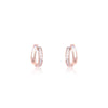 Interlinking Curve Silver Studs