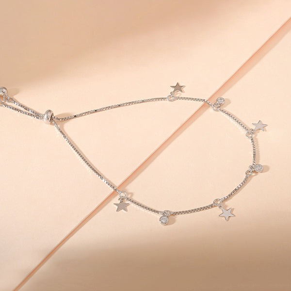 Dainty Star Charm Bracelet