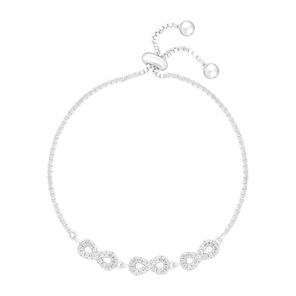 Infinity Silver Bracelet