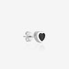Pure Silver Heart Stud Earrings