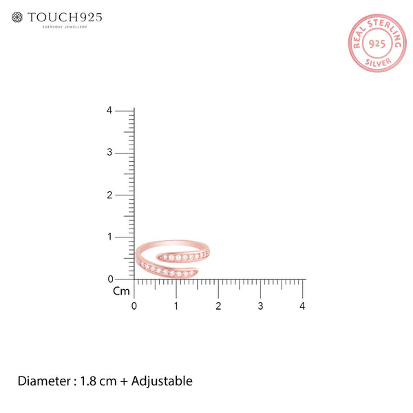 Gleam Curve Toe Ring