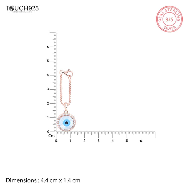 Circular Evil Eye Charm