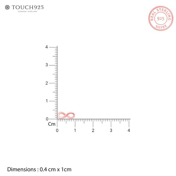 Infinity Stud Earrings