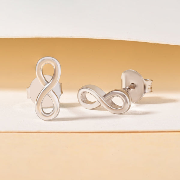 Infinity Stud Earrings