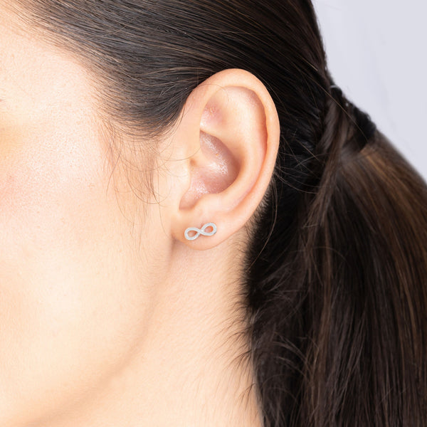 Infinity Stud Earrings