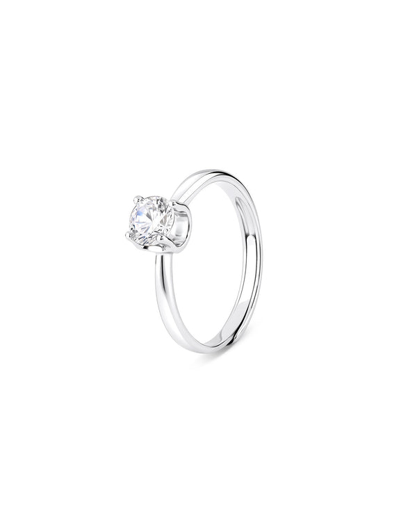 Bezel Solitaire Ring