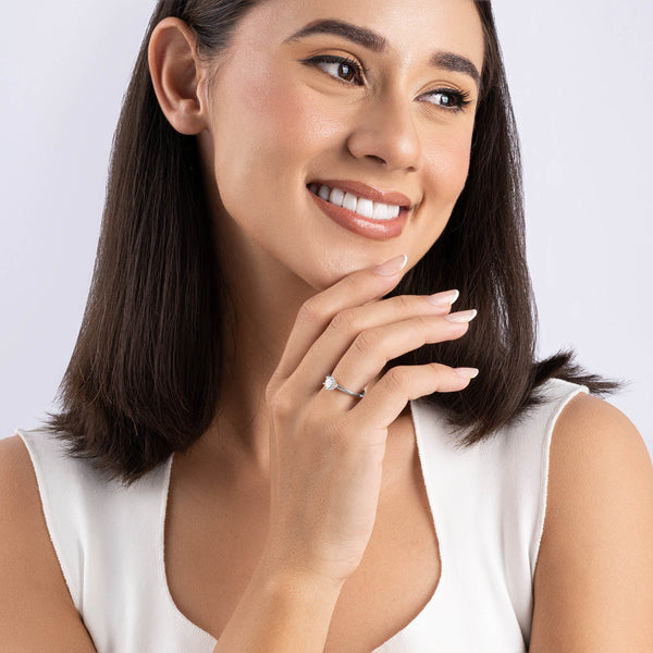 Bezel Solitaire Ring