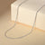 Fishbone Silver Chain