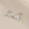 Square-Cut CZ Studs